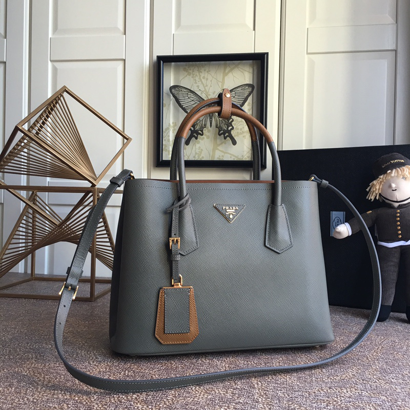 Pra*a top handle bags